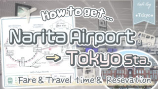 How to get from Narita Airport to Tokyo Station